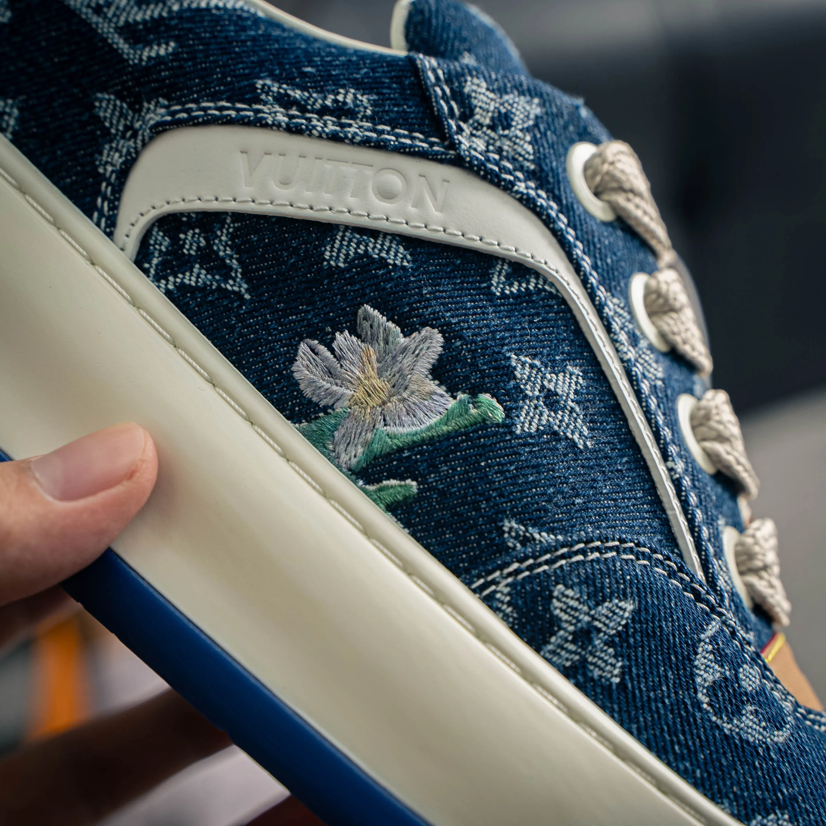 LV tilted ， Shoes，Sneakers， Shoes，Skate Shoes~~ Sneakers， LV Shoes ， Cushioning TPU Vuitton ，